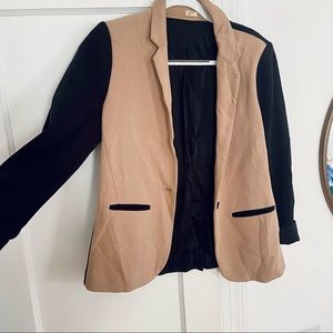 J. Crew - Black and Tan Blazer - Size M